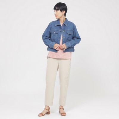 【防透け】【吸水速乾】【接触冷感】【ＵＶ対策】３Ｓオックスベイカーパンツ（Ｕ５Ｒ０９５３３＿＿）