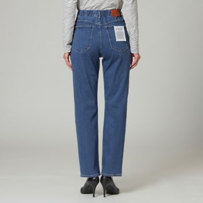 ◆◆＊Ｗｉｎｇｓ掲載＊【ウォッシャブル】ストレッチストレートデニムパンツ（Ｕ５Ｒ２０１１０＿＿）