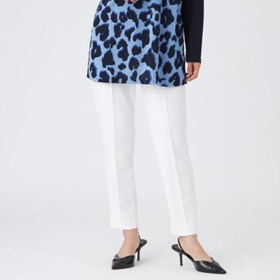 ＜EVEX by KRIZIA (Women)＞【シーズンレスに活躍！】【マシンウォッシャブル】ダンボールニットピンタックパンツ（Ｕ５Ｒ３０６１１＿＿）