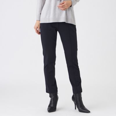 ＜EVEX by KRIZIA (Women)＞【ウォッシャブル】裏起毛ハイテンションクロップドパンツ（Ｕ５Ｒ３２６８５＿＿）