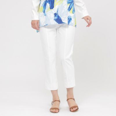 ＜EVEX by KRIZIA (Women)＞【接触冷感】【ＵＶカット】【ウォッシャブル】メリルハイテンションクロップドパンツ（Ｕ５Ｒ３４５７８＿＿）