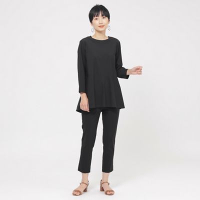 【接触冷感】【ＵＶカット】【ウォッシャブル】メリルハイテンションクロップドパンツ（Ｕ５Ｒ３４５７８＿＿）