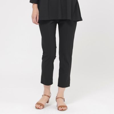 【接触冷感】【ＵＶカット】【ウォッシャブル】メリルハイテンションクロップドパンツ（Ｕ５Ｒ３４５７８＿＿）
