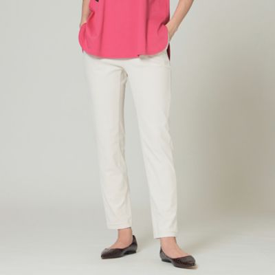 ＜EVEX by KRIZIA (Women)＞◆◆＊Ｗｉｎｇｓ掲載＊【ウォッシャブル】【接触冷感】メリルハイテンションテーパードパンツ（Ｕ５Ｒ３５１５０＿＿）