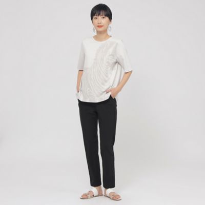 【接触冷感】【ＵＶカット】【ウォッシャブル】メリルハイテンションテーパードパンツ（Ｕ５Ｒ３５５７８＿＿）