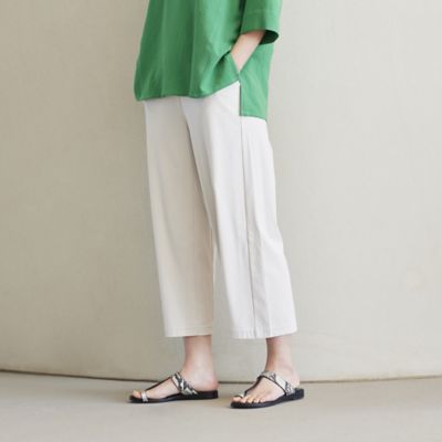 ＜EVEX by KRIZIA (Women)＞◆◆＊Ｗｉｎｇｓ掲載＊【ウォッシャブル】【接触冷感】メリルハイテンションワイドパンツ（Ｕ５Ｒ３６１５０＿＿）