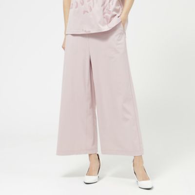 ＜EVEX by KRIZIA (Women)＞【新色】【接触冷感】【ウォッシャブル】メリルハイテンションワイドクロップドパンツ（Ｕ５Ｒ３６３７７＿＿）