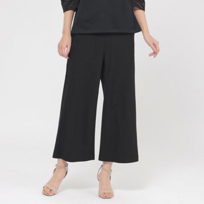 【接触冷感】【ＵＶカット】【ウォッシャブル】メリルハイテンションワイドパンツ（Ｕ５Ｒ３６５７８＿＿）