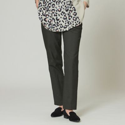 ＜EVEX by KRIZIA (Women)＞【吸水速乾】【防しわ】【ＵＶ対策】【透け防止】【ウォッシャブル】シェルタリングオックスストレートパンツ（Ｕ５Ｒ５１１２１＿＿）