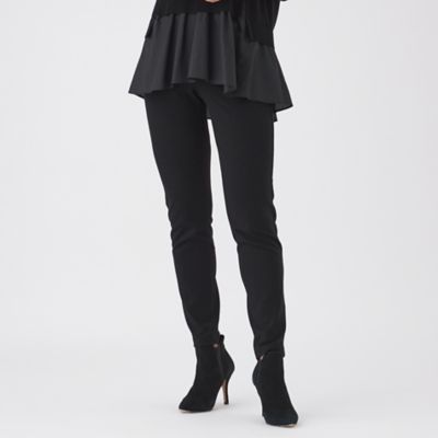 EVEX by KRIZIA (Women)/エヴェックス バイ クリツィア【マシンウォッシャブル・保温性・吸湿発熱】デュアルウォームテーパードパンツ(U5R55646__) クロ09L パンツ・ズボン【三越伊勢丹/公式】