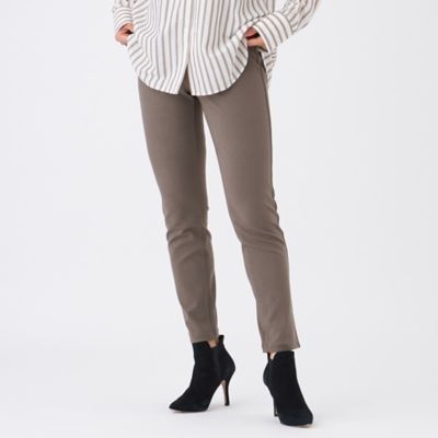 EVEX by KRIZIA (Women)/エヴェックス バイ クリツィア【マシンウォッシャブル・保温性・吸湿発熱】デュアルウォームテーパードパンツ(U5R55646__) チャ55L パンツ・ズボン【三越伊勢丹/公式】