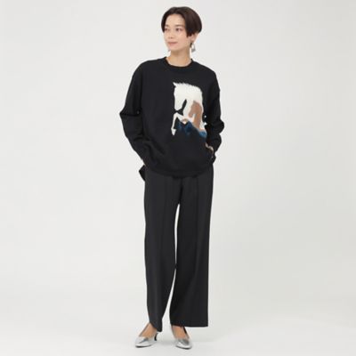 【ウォッシャブル】シャークストレッチフレアパンツ（Ｕ５Ｒ６５２２５＿＿）