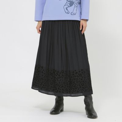 ＜EVEX by KRIZIA (Women)＞２３ＡＷ＊Ｗｉｎｇｓ掲載＊リバーシブルシャーリングスカート（Ｕ５Ｓ３８２６８＿＿）