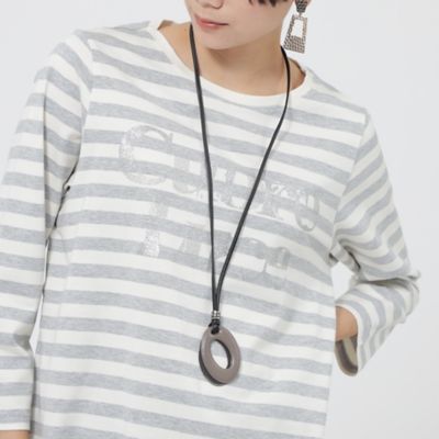＜EVEX by KRIZIA (Women)＞２３ＡＷ＊Ｗｉｎｇｓ掲載＊ダブルトップネックレス（Ｕ５Ｖ７１２６１＿＿）