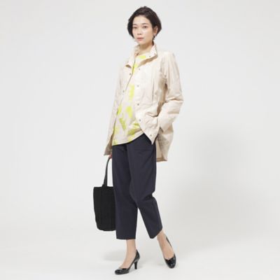 【Ｌ】【花粉対策】【ＵＶ対策】【ウォッシャブル】メモリータフタスタンドカラーコート（Ｕ７Ａ０１３２１＿＿）