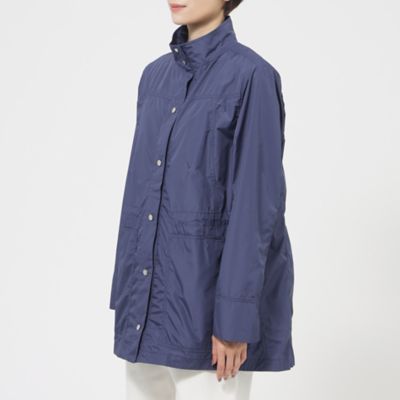 【Ｌ】【花粉対策】【ＵＶ対策】【ウォッシャブル】メモリータフタスタンドカラーコート（Ｕ７Ａ０１３２１＿＿）