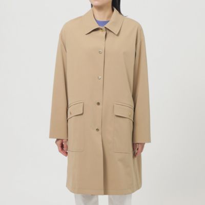 【Ｌ】【はっ水】【保温性】【ウォッシャブル】ストレッチツイルステンカラーコート（Ｕ７Ａ０２５００＿＿）