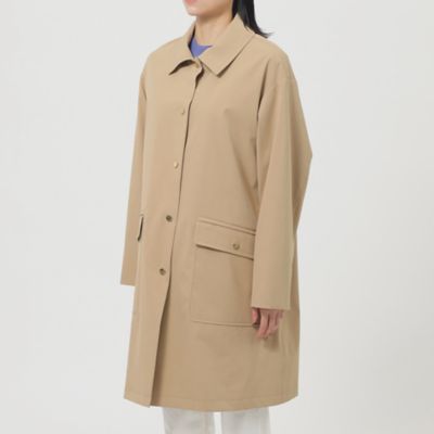 【Ｌ】【はっ水】【保温性】【ウォッシャブル】ストレッチツイルステンカラーコート（Ｕ７Ａ０２５００＿＿）