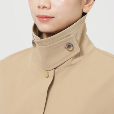 【Ｌ】【はっ水】【保温性】【ウォッシャブル】ストレッチツイルステンカラーコート（Ｕ７Ａ０２５００＿＿）