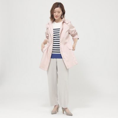 【Ｌ】【ウォッシャブル】【はっ水】【花粉対策】【防しわ】【ＵＶカット】ポランタフタミドルコート（Ｕ７Ａ０４５１１＿＿）