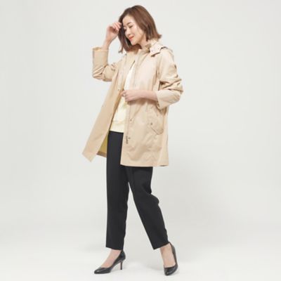 【Ｌ】【ウォッシャブル】【はっ水】【花粉対策】【防しわ】【ＵＶカット】ポランタフタミドルコート（Ｕ７Ａ０４５１１＿＿）