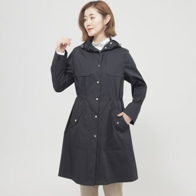 【Ｌ】【ウォッシャブル】【はっ水】【花粉対策】【防しわ】【ＵＶカット】ポランタフタロングコート（Ｕ７Ａ０６５１１＿＿）