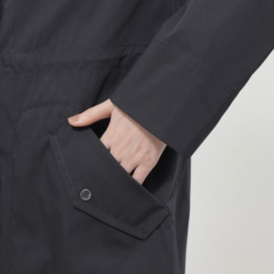 【Ｌ】【ウォッシャブル】【はっ水】【花粉対策】【防しわ】【ＵＶカット】ポランタフタロングコート（Ｕ７Ａ０６５１１＿＿）