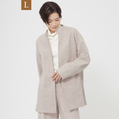 【Ｌ】【ウォッシャブル】ウールライクジャージコート（Ｕ７Ａ３４２３４＿＿）
