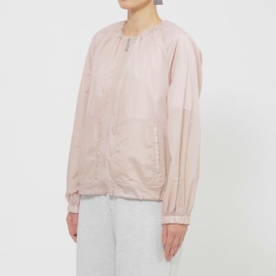 【Ｌ】【カタログ掲載品】【はっ水】【ウォッシャブル】シアーストレッチブルゾン（Ｕ７Ｅ０４５４１＿＿）