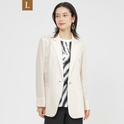 【Ｌ】【カタログ掲載品】【ウォッシャブル】シアーヴィンテージスラブテーラージャケット（Ｕ７Ｅ０６５６３＿＿）