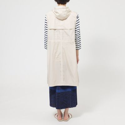 【Ｌ】【花粉対策】【ＵＶ対策】【ウォッシャブル】メモリータフタフーデットジレ（Ｕ７Ｇ０１３２１＿＿）