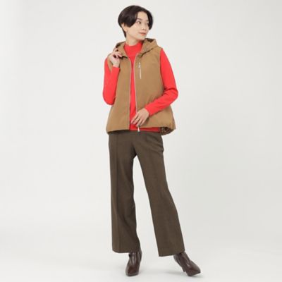 【Ｌ】【はっ水】【ウォッシャブル】リサイクルストレッチタフタショートパディングジレ（Ｕ７Ｇ５７２２０＿＿）