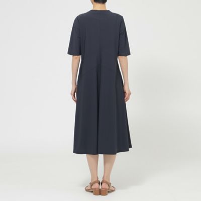 【Ｌ】【ウォッシャブル】【接触冷感】【ＵＶ対策】ストレッチフレアワンピース（Ｕ７Ｊ０３３５２＿＿）