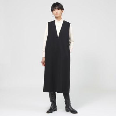 【Ｌ】【オンオフで活躍！】【ウォッシャブル】アムンゼンジャージージャンパースカート（Ｕ７Ｊ０３４３６＿＿）