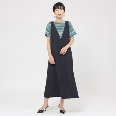 【Ｌ】【接触冷感】【吸水速乾】【ＵＶ対策】【ウォッシャブル】ｋｉｒｅｒｉジャンパースカート（Ｕ７Ｊ０３５３７＿＿）