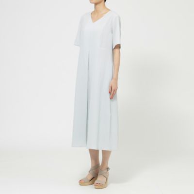 【Ｌ】【夏にぴったり！】【吸水速乾】【ウォッシャブル】ポリエステルサッカーワンピース（Ｕ７Ｊ０５３６７＿＿）
