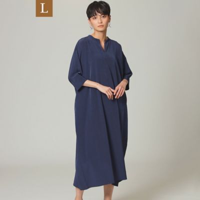 【Ｌ】【ウォッシャブル】【接触冷感】スーパーヴィヨンワンピース（Ｕ７Ｊ６１１４３＿＿）