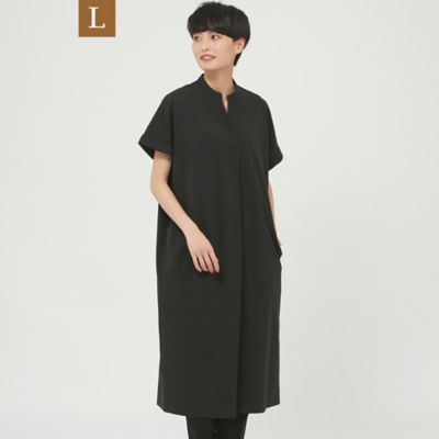＜EVEX BY KRIZIA L (Women/大きいサイズ)＞【Ｌ】【ＵＶ対策】【はっ水】【ウォッシャブル】トリコットワンピース（Ｕ７Ｊ６２３４２＿＿）