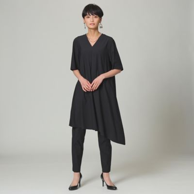 ＊Ｗｉｎｇｓ掲載＊【Ｌ】【接触冷感】【ウォッシャブル】ハイゲージメリルハイテンションチュニックドレス（Ｕ７Ｊ６４１６１＿＿）