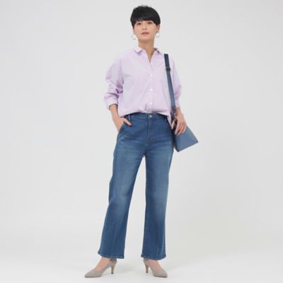 【Ｌ】【ウォッシャブル】【接触冷感】【吸水速乾】【ＵＶ対策】ソフトタイプライターベーシックシャツ（Ｕ７Ｍ０３３０３＿＿）