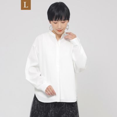 ＜EVEX BY KRIZIA L (Women/大きいサイズ)＞【Ｌ】【ウォッシャブル】ソフトタイプライタープルオーバーブラウス（Ｕ７Ｍ０５５０４＿＿）