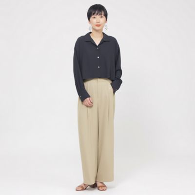 【Ｌ】【接触冷感】【吸水速乾】【ＵＶ対策】【ウォッシャブル】ｋｉｒｅｒｉレイヤードシャツ（Ｕ７Ｍ０８５３７＿＿）