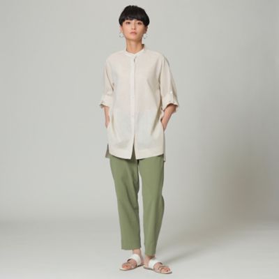 ＊Ｗｉｎｇｓ掲載＊【Ｌ】【ウォッシャブル】ミラクルドライリネンシャツ（Ｕ７Ｍ１２１５４＿＿）