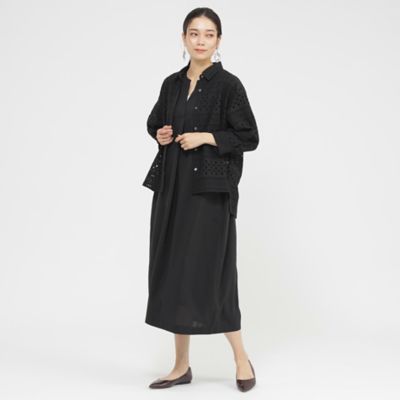 【Ｌ】【カタログ掲載品】【ウォッシャブル】タイルエンブロイダリーブラウス（Ｕ７Ｍ１５５６５＿＿）