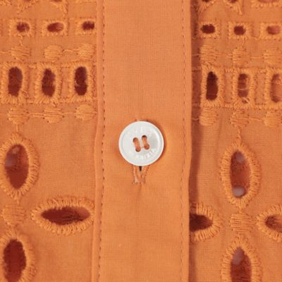 【Ｌ】【カタログ掲載品】【ウォッシャブル】タイルエンブロイダリーブラウス（Ｕ７Ｍ１５５６５＿＿）