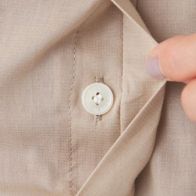 L】【接触冷感】【ウォッシャブル】シアーボイルロングシャツ