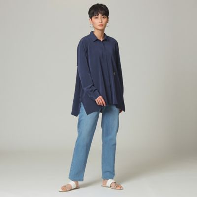 【Ｌ】【ウォッシャブル】【接触冷感】スーパーヴィヨンシャツ（Ｕ７Ｍ３２１４３＿＿）