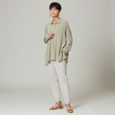 【Ｌ】【ウォッシャブル】【接触冷感】スーパーヴィヨンシャツ（Ｕ７Ｍ３２１４３＿＿）