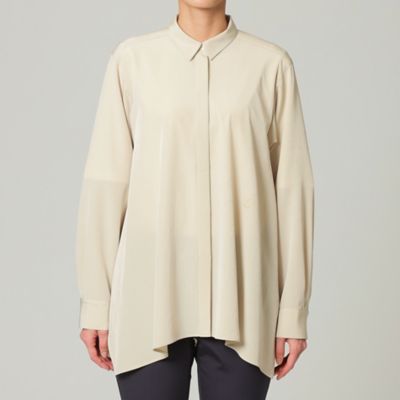 【Ｌ】【ウォッシャブル】【接触冷感】スーパーヴィヨンシャツ（Ｕ７Ｍ３２１４３＿＿）