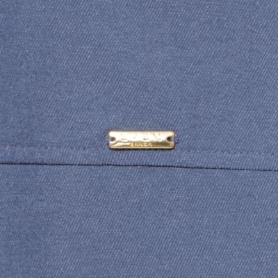 【Ｌ】【ウォッシャブル】デニムライク２ＷＡＹストレッチブラウス（Ｕ７Ｍ６５２１３＿＿）